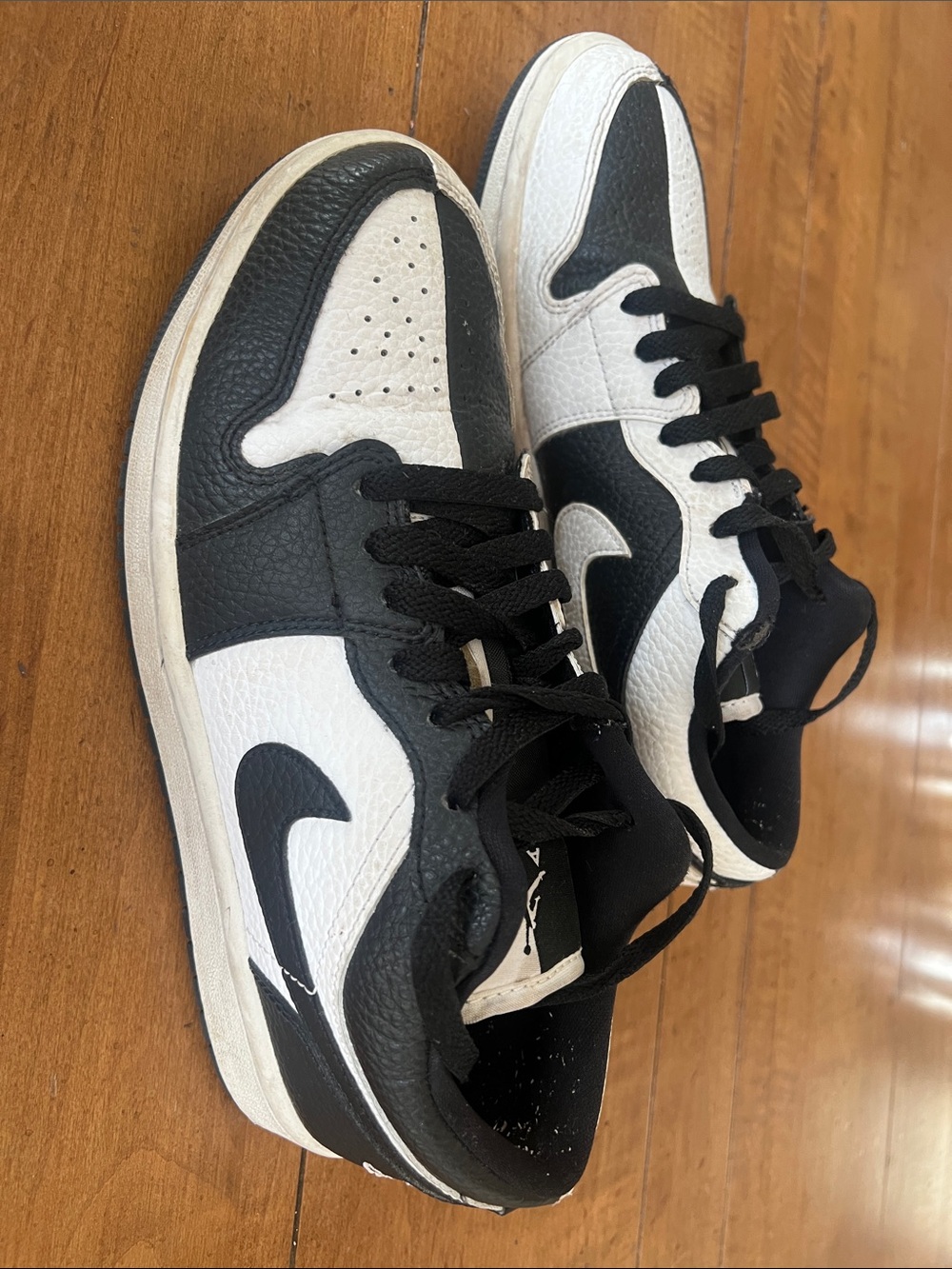 Nike Air Jordan 1 Low SE Homage Split White/Black Shoes